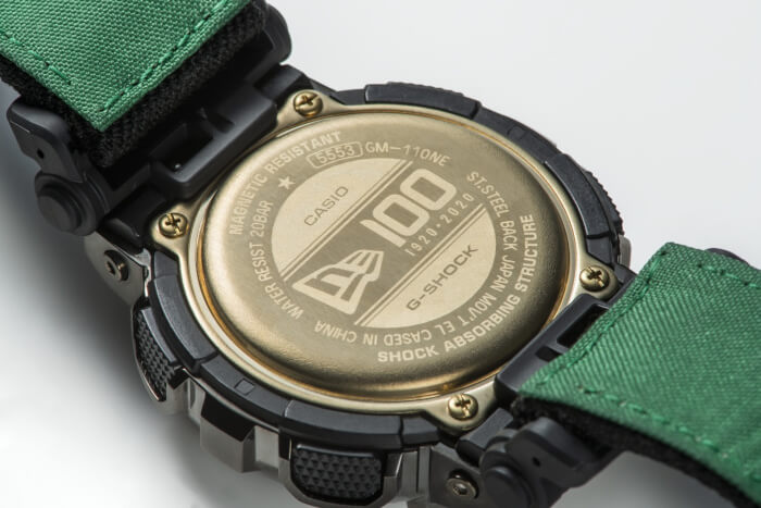 New Era x G-Shock GM-110 Collaboration for 2020 Case Back