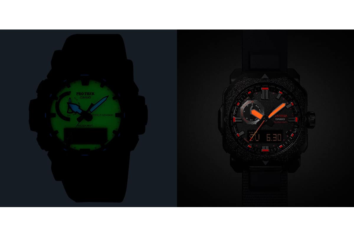 Pro Trek PRW-61LD-5 and PRW-6900BF-1