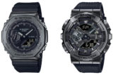 GM-2100BB-1A and GM-110BB-1A: Blackout Treatment for Metal-Covered Analog-Digital G-Shocks